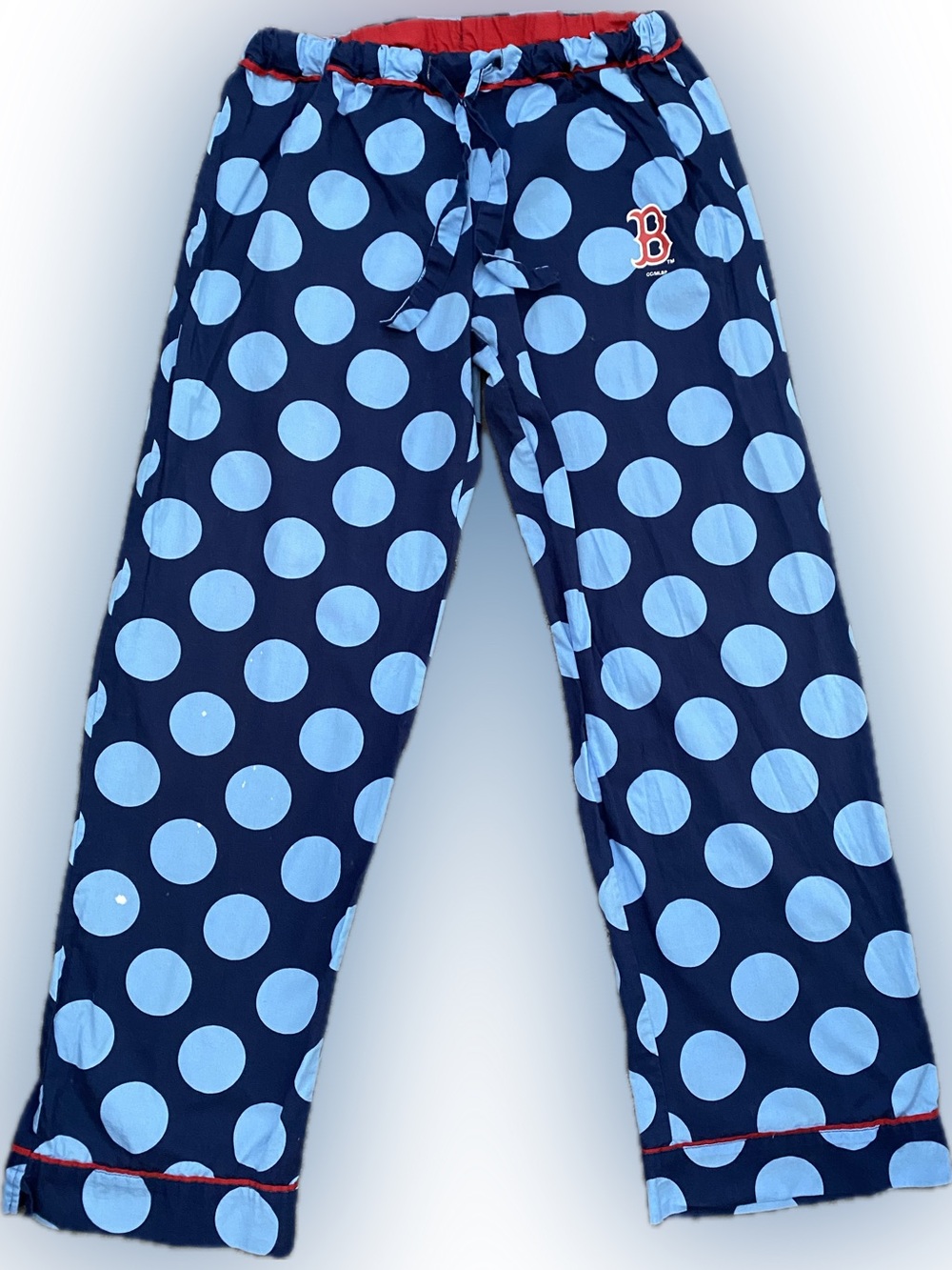 Boston Red Sox Cotton Pajama Sleep Pants - Size Medium